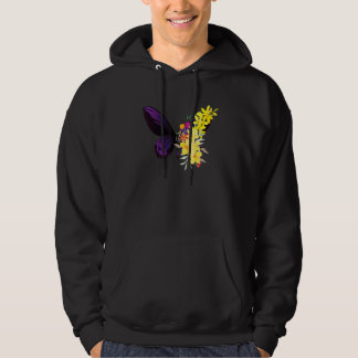 Sudadera Butterflower chrysanthemums and butterfly