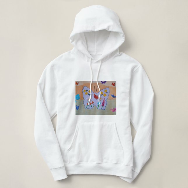 Sudadera Butterfly Dreaming Hoodie (Diseño del anverso)