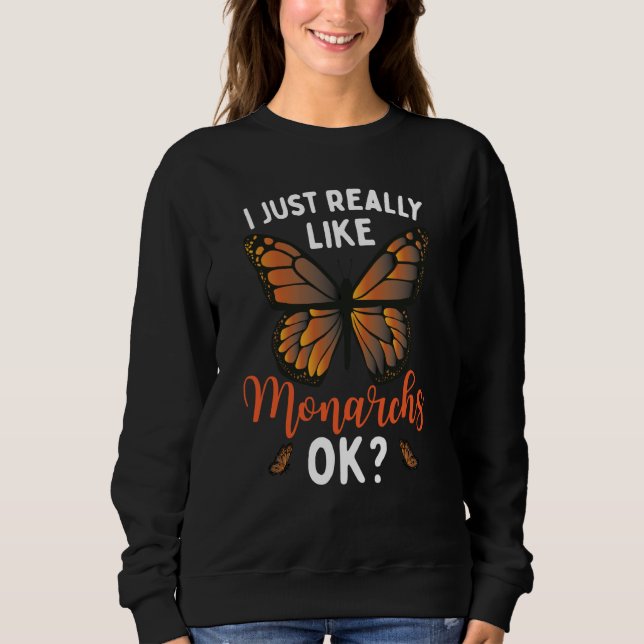 Sudadera Butterfly Entomology Monarch (Anverso)