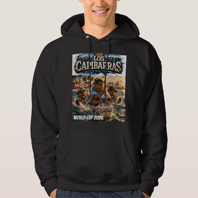 Sudadera Buzo Los Capibarras Viajeros Gasoleros (Anverso)
