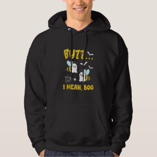 Sudadera Buzz me refiero a Boo Halloween Bee Ghost Funny