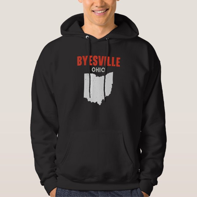 Sudadera Byesville and Walton Hills Ohio USA State America  (Anverso)