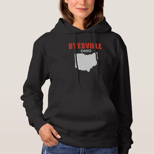 Sudadera Byesville and Walton Hills Ohio USA State America  (Anverso)