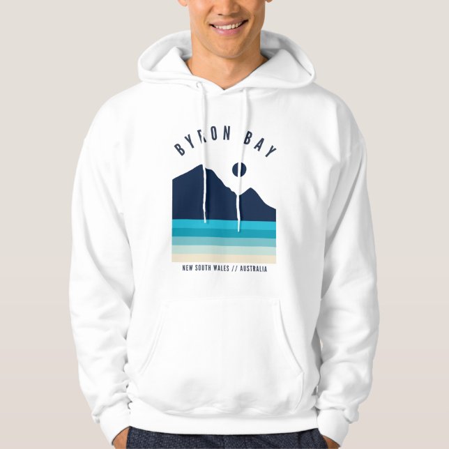 Sudadera Byron Bay Nueva Gales del Sur Australia Retro Vint (Anverso)