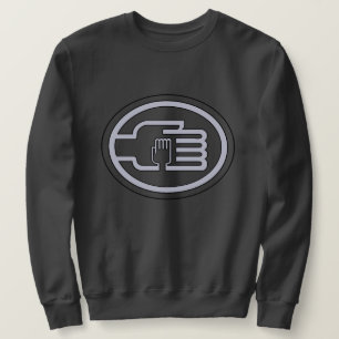 Sudadera C2B: Esquema del logo de Sweatshirt dk-gray