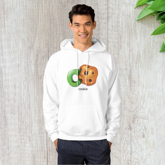 Sudadera C es para Cookie Alphabet Letter Chocolate Chip (Subido por el creador)