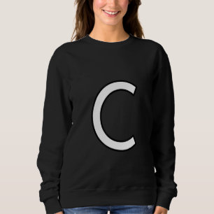 Sudadera C Letra alfabeta mayúscula mamáes de número de pal