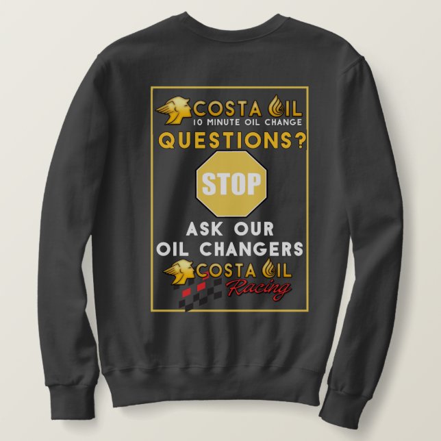 Sudadera C O Crewneck con imagen trasera (Reverso del diseño)