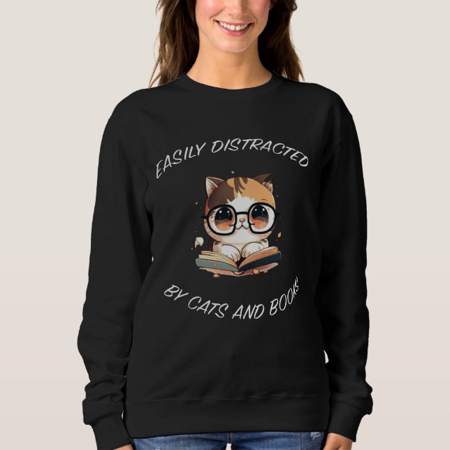 Sudadera Ca for MenWomen   Ca for Cat DadMom  2 (Anverso)