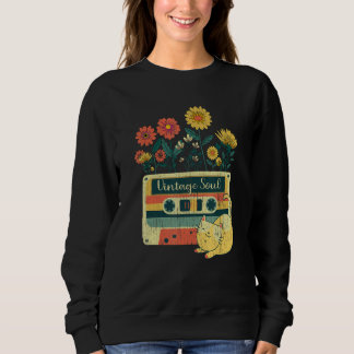 Sudadera Ca for woman Retro Soul Flowers Wildflower 1