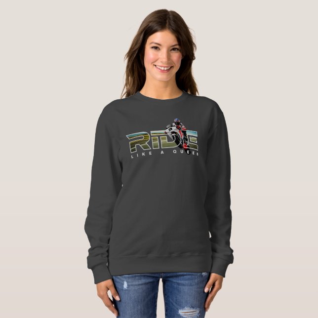 Sudadera Cabalgata como una Reina | Mujeres (Anverso completo)