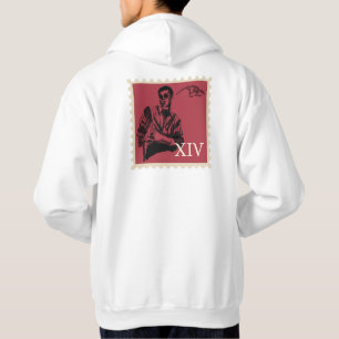 Sudadera Caballero Gótico Reptil Esqueleto Sello XIV