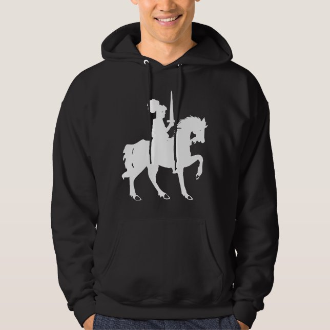 Sudadera Caballero heráldico (Anverso)