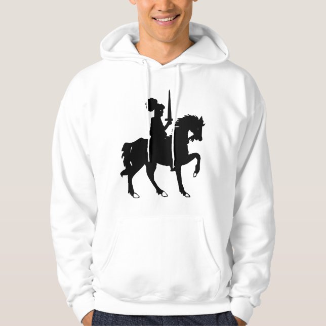 Sudadera Caballero heráldico (Anverso)
