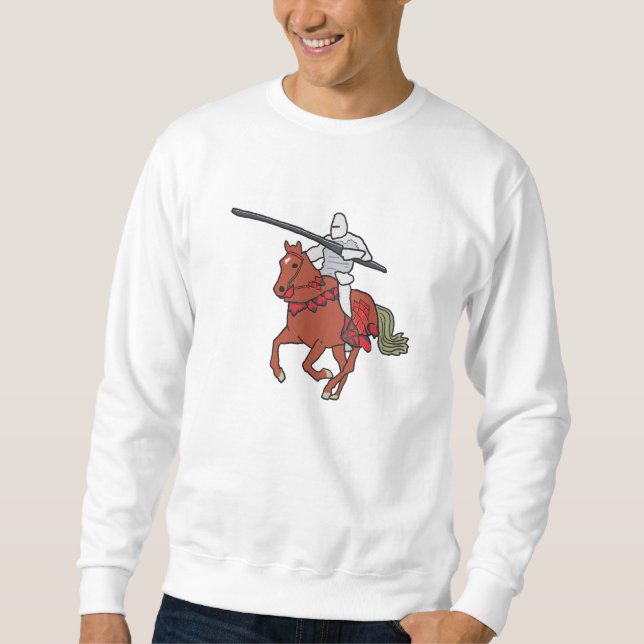 Sudadera Caballero Justador (Anverso)