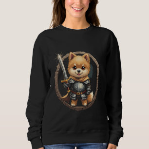 Sudadera Caballero Perro de Dibujos Animados