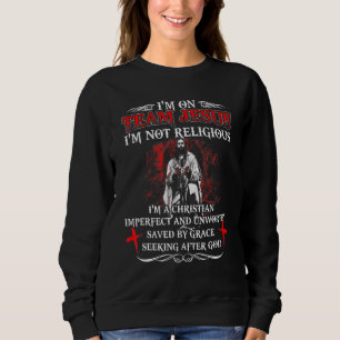 Sudadera Caballero Templario -Estoy En El Equipo Jesús Un G