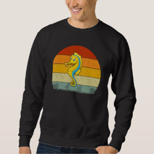 Sudadera Caballito de mar Estilo Retro Antiguo