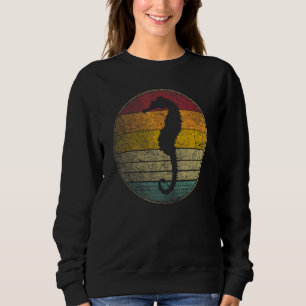 Sudadera Caballito de Mar Pez Océano Vintage Astress Distor