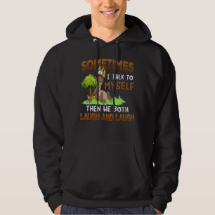 Sudadera Caballo A Veces Me Hablo Y Los Dos Nos Ríimos