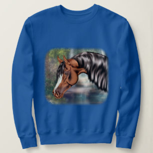Sudadera Caballo Árabe Bayo