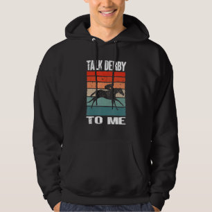 Sudadera Caballo  Charla de carreras de caballos Derby para