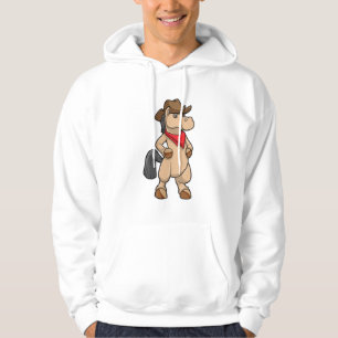 Sudadera Caballo como vaquero