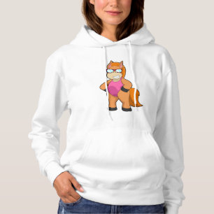 Sudadera Caballo con gafas de sol