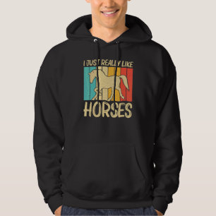 Sudadera Caballo Cool Para Hombres Mujeres Ecuestre Jinete