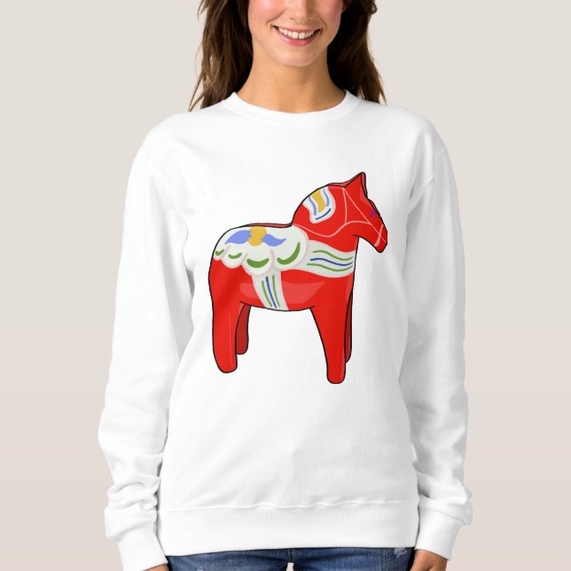 Sudadera Caballo dalecareño (Anverso)