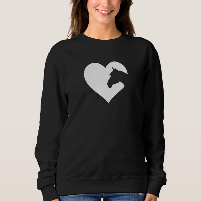Sudadera Caballo de Corazón de Caballo (Anverso)