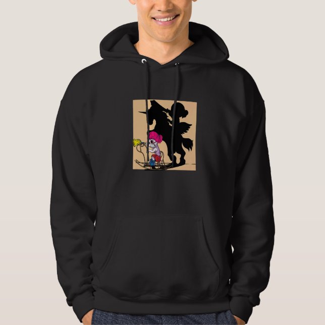 Sudadera Caballo de Swing Rocke Unicorn Mujeres de equitaci (Anverso)