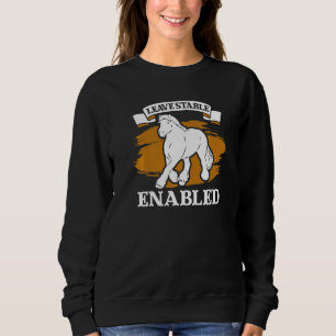 Sudadera Caballo de tiro escocés para jinete Clydesd