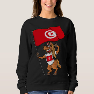 Sudadera Caballo del aficionado tunecino