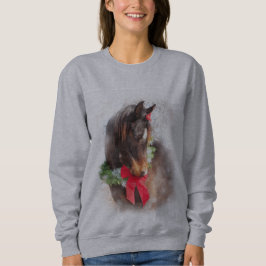 Sudadera Caballo dulce del navidad