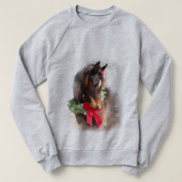 Sudadera Caballo dulce del navidad