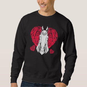 Sudadera Caballo Ecuestre Caballo de Caballo