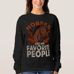 Sudadera Caballo Ecuestre Cute Animal Caballo Montando Caba