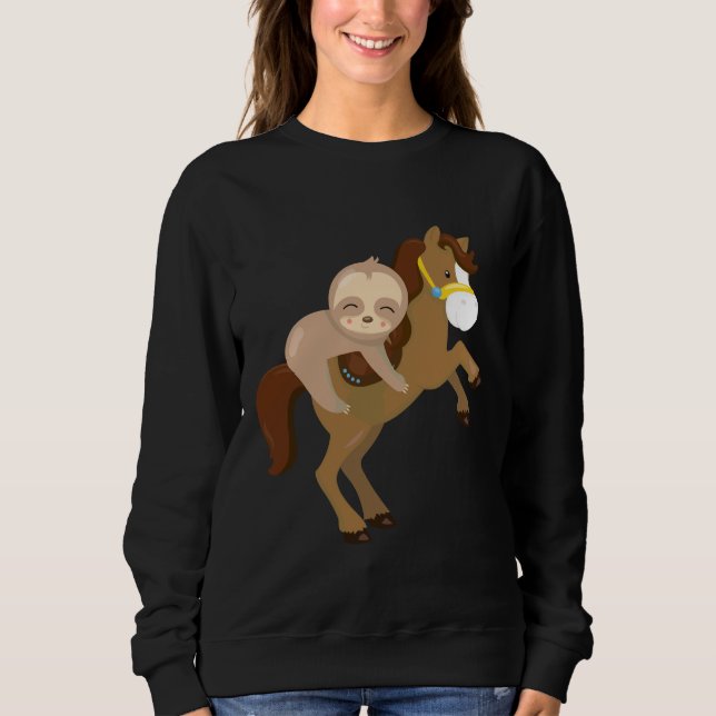 Sudadera Caballo eslovaco (Anverso)