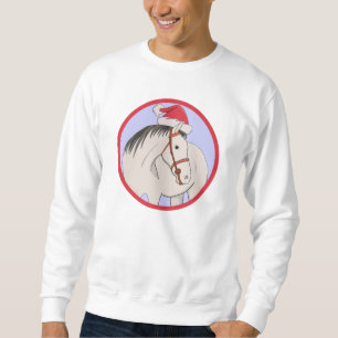 Sudadera Caballo Feliz Navidad