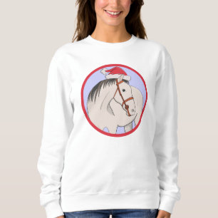 Sudadera Caballo Feliz Navidad