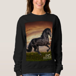 Sudadera Caballo frisón