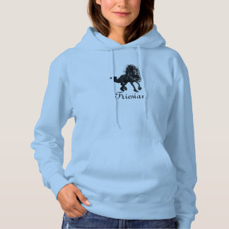 Sudadera Caballo frisón, estallido de belleza negro