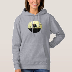 Sudadera caballo halloween jinete sin cabeza calabaza y lun