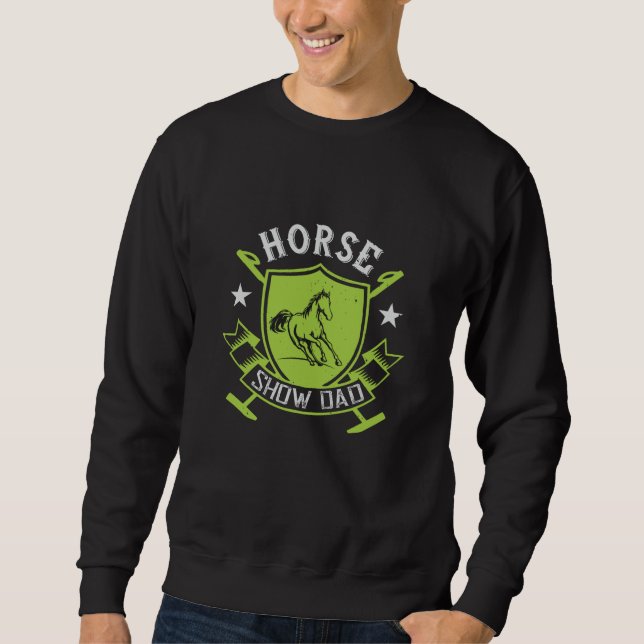 Sudadera Caballo - Horse Show Dad (Anverso)
