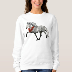 Sudadera Caballo islandés de Navidad