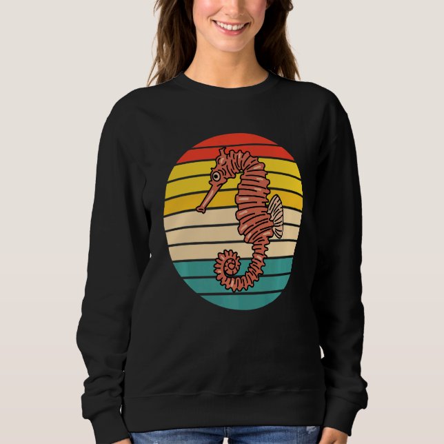 Sudadera Caballo marino de pescado (Anverso)