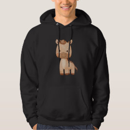 Sudadera Caballo Marrón Adorable