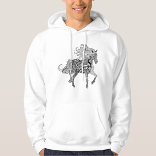 Sudadera Caballo negro inspirado