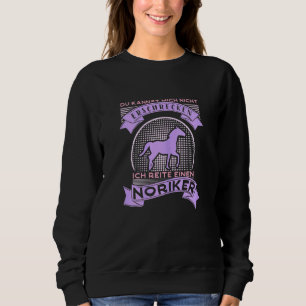 Sudadera Caballo Noriker Con Caballo De Caballo Que Dice Pa